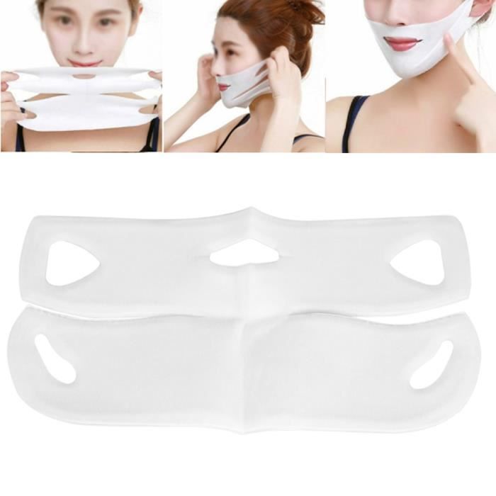 Masque Visage Minceur V Lifting Masque Facial Amincissant Levage Menton Raffermissant Anti-rides 4D