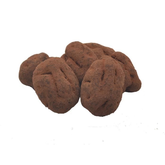 Noix de pécan enrobées de chocolat façon truffes - sachet 250GG
