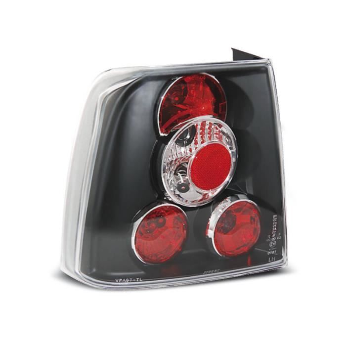 Paire de feux arriere VW Passat B5 3B berline 96-00 noir (W63)