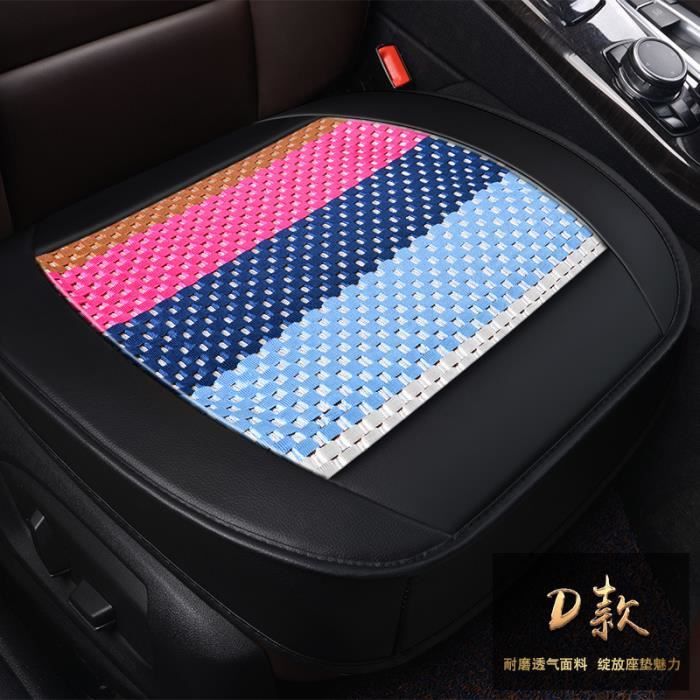 Housse de tapis de conducteur de coussin de protection de chaise de coussin de siège avant de voiture respirante Section D