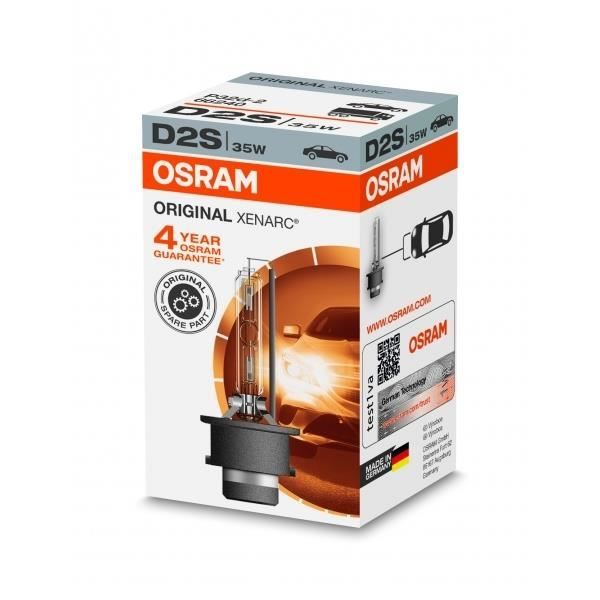 Osram Xenarc Original D2S HID Lampe au xénon 66240 35W 4100 kelvin Connecteur PK32d-2