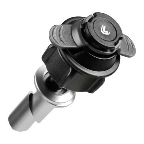 Support pour colonne de direction moto Optiline Opti - noir/gris - 10/13,3 mm