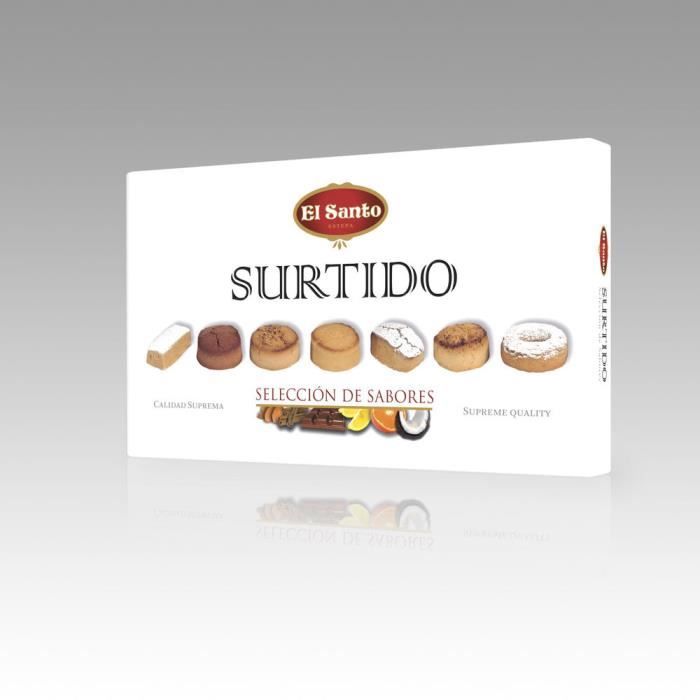 Biscuits espagnols Polvorones et mantecados el Santo 600gr