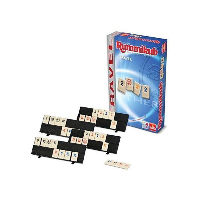 Rummikub Travel - Jeu de societe voyage 6 ans+ - Nouveaute