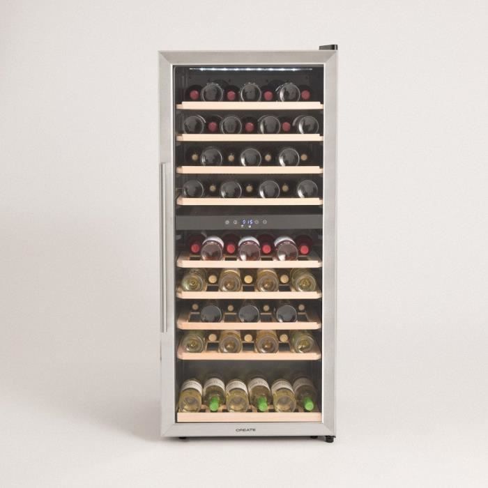WINECOOLER XXL - Cave à vin réfrigérée 70 bouteilles -