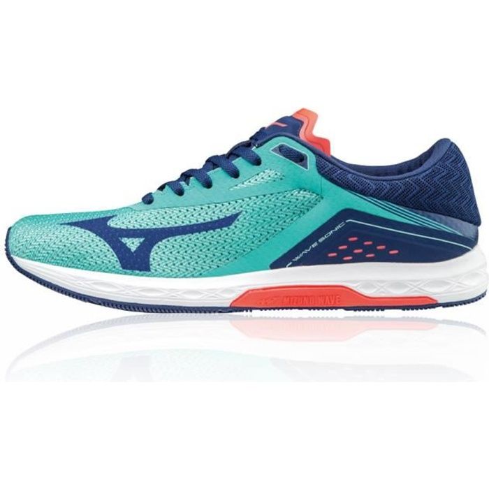 Mizuno Femmes Wave Sonic Chaussures De Course À Pied Sport