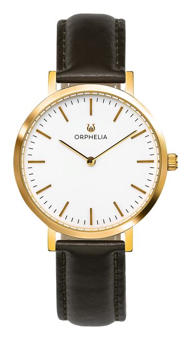 ORPHELIA - Montre Femmes - Quartz - Analogique - Bracelet en Cuir - Vert - OR11803