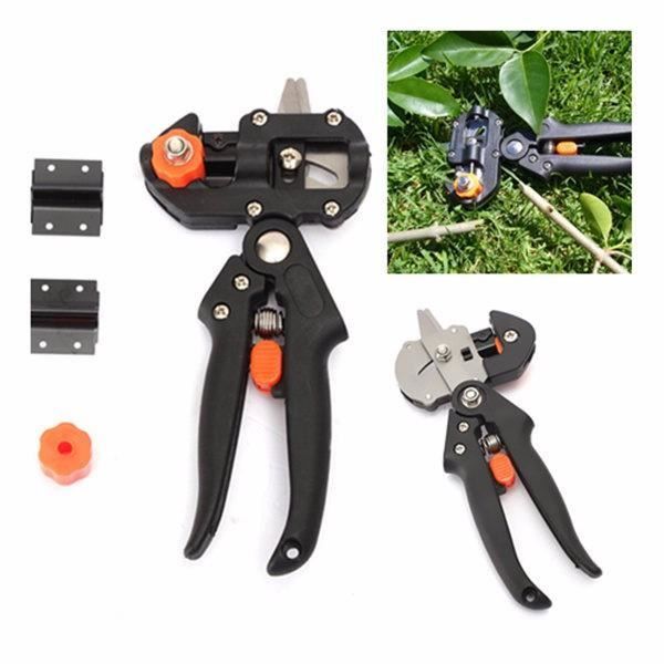 XIONGMIN KIT Ciseau Pince + 5 Lames + Tournevis Outil à Greffer Greffage Arbre Fruitier