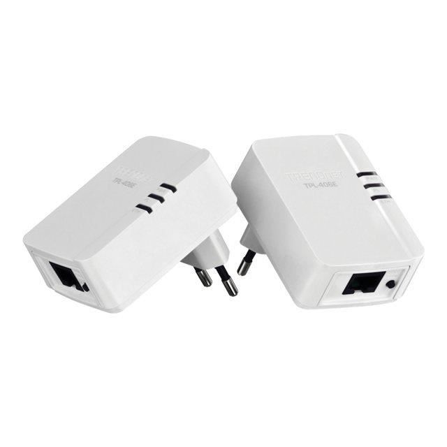 Trendnet TPL-406E2K Kit de 2 mini CPL 500 Mbps Eth