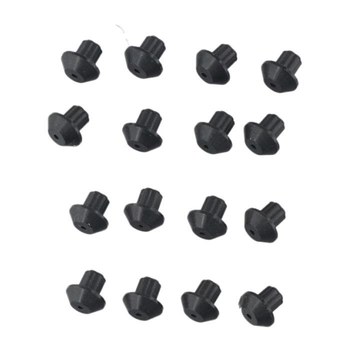 Patins En Caoutchouc Résistants à La Chaleur Pour Grilles De Cuisinière à Gaz - Lot De 20, Hauteur 0,5 Cm - Compatibles DVGSU101, VGRT560