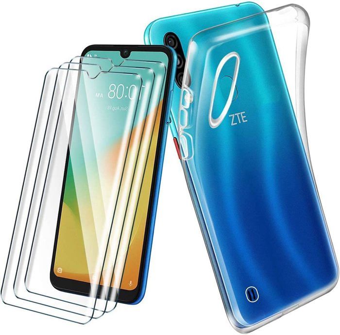 Housse Coque Pour ZTE Blade L2 - Gris Transparent - Marque Fonexion - Neuf Sous Blister