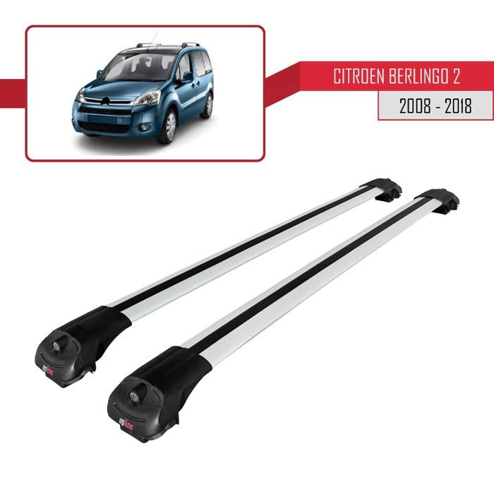 Barres De Toit Aluminium Citroën C1 (AB40) 2014-2021 - Modèle ACE-4, Charge Max 75 Kg - 5