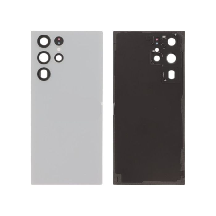 Cache Batterie Vitre Arrière Pour Samsung Galaxy S22 Ultra S908B Sans logo - vue 2