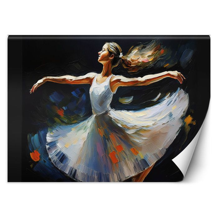 Papier peint - FEEBY - Danse de la femme ballerine motif décoratif  350x245  cm
