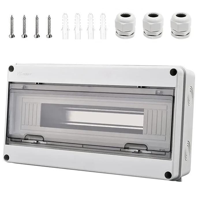 Abs352515 Ide Coffret Abs étanche Ip65 350x250x150 Porte Opaque - Avec Plaque De Montage Abs352515 Ide Coffret Abs étanche Ip65 350x250x150 Porte Opaque - Avec Plaque De Montage