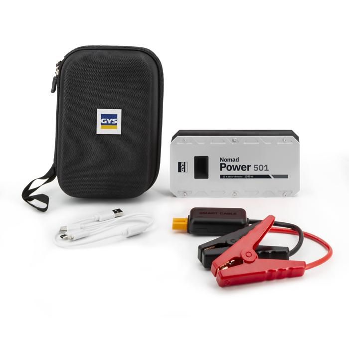 Booster de batterie - GYS - NOMAD POWER 501 (087323) - 12 V / 500 A - 45 Wh - Lithium LiCoO2