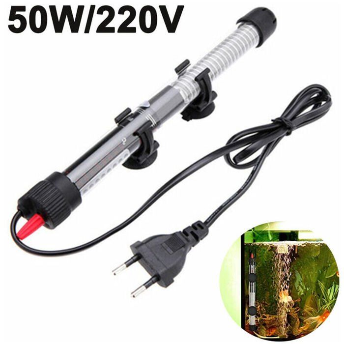 Comparer les prix de Chauffe-aquarium pour aquarium chauffe-eau submersible tige de chaleur pour tortue avec affichage de la température contrôleur