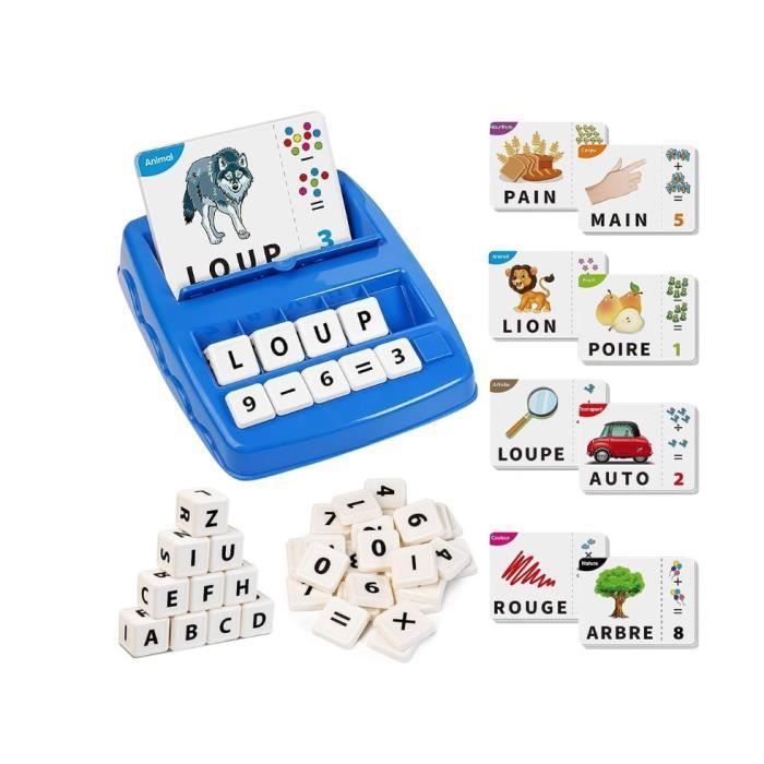 Jeux Educatif 3 4 5 6 7 8 AnsApprendre a Lire Jouet Enfant Jouet Fille 3-8 Ans CadeauApprendre a Lire Jeu