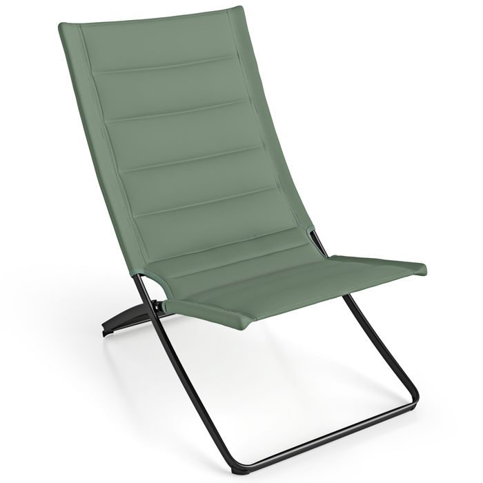 Lot de 2 Chaises de Jardin Pliantes COSTWAY Dossiers et Sièges Rembourrés Charge 150 kg Portable pour Plage Camping Pêche Vert Lot de 2 Chaises de Jardin Pliantes COSTWAY Dossiers et Sièges Rembourrés Charge 150 kg Portable pour Plage Camping Pêche Vert