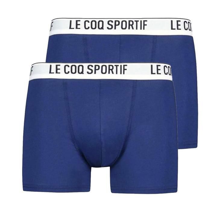x2 Boxers Bleu Homme Le Coq Sportif Camuset