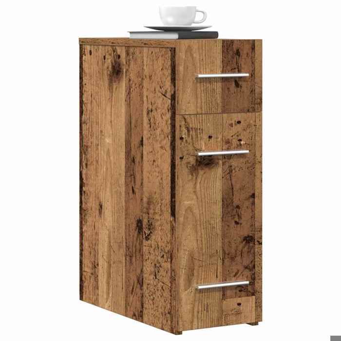 (17896)Moderne Cabinet de Pharmacie Bois ancien 20x455x60 cm poid:12.6 kg