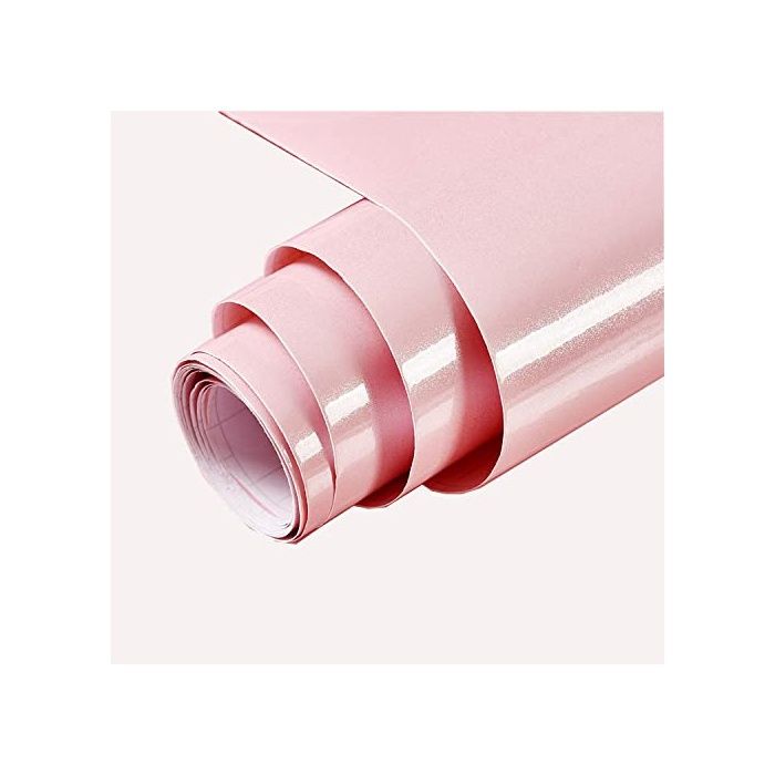 2PC Rose en Vinyle Wrap - Retour en - Fond décran Auto-adhésif - Peel Papier Support - 140cm x 40cm Retour Roll  FILM POUR VITRAGE