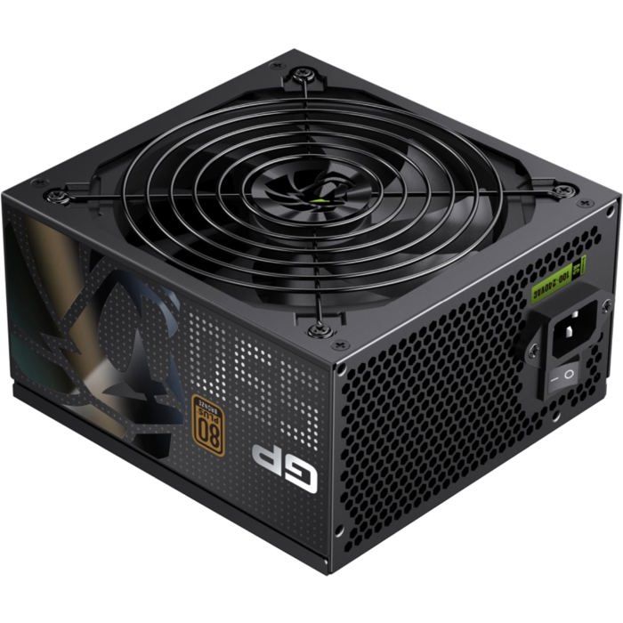 GAMEMAX GP Alimentation PC Non modulaire 80 Plus Ventilateur HDB 140 mm câbles Plats Noirs 9 Protections de Garantie . - vue 2