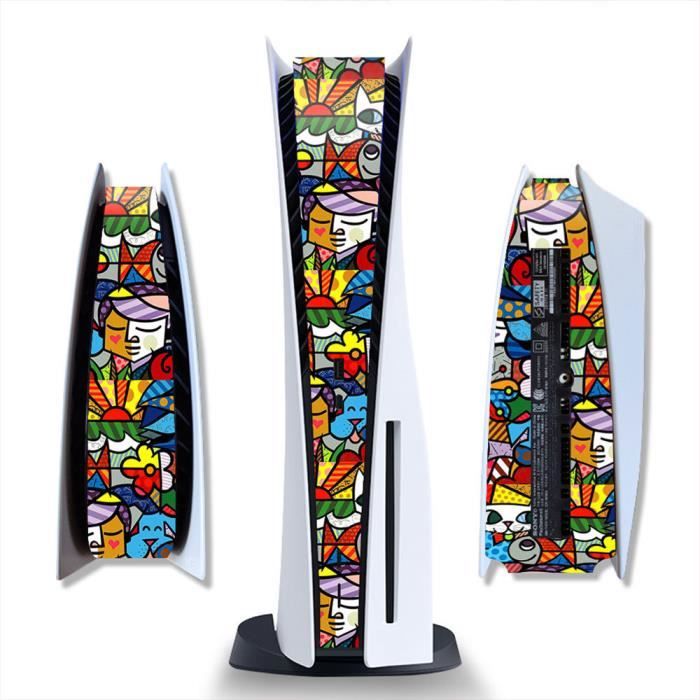 Adesivi per console e controller PS5 Slim personalizzata Adesivi per console e controller PS5 Slim personalizzata