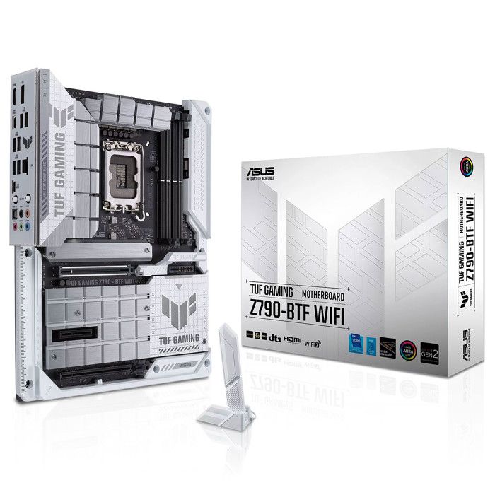 ASUS TUF GAMING Z790-BTF WIFI - Carte mère ATX Socket 1700 Intel Z790 Express - 4x DDR5 - M.2 PCIe 4.0 - USB 3.2 - PCI-Express 5.0 1