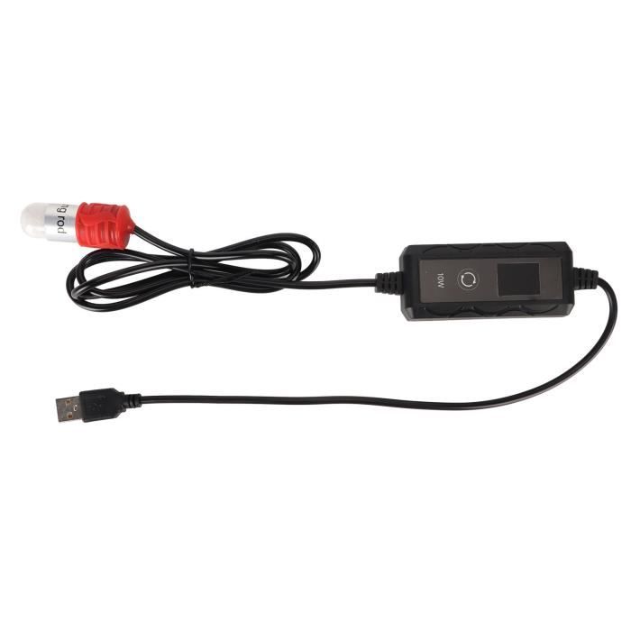 Comparer les prix de Atyhao Mini chauffage pour aquarium Petit Aquarium Betta Heater, 10W Mini Fish Heater animalerie chauffage Prise UE 100‑240V