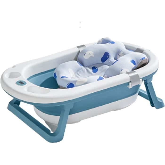 Baignoire Pour Bebe Sur Pied Avec Coussin Reducteur Et Affichage De La Temperature Pliable Baignoire Bebe Avec Support Anti De 497 Cdiscount Puericulture Eveil Bebe