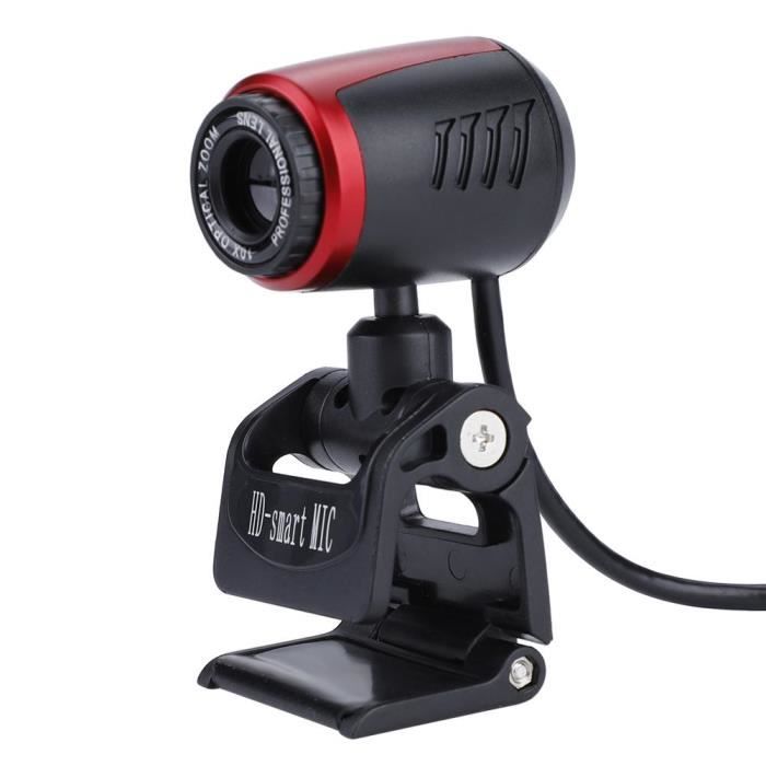 Dilwe Caméra  cam Cam 360 ° USB 2.0 avec MIC 16MP HD pour PC
