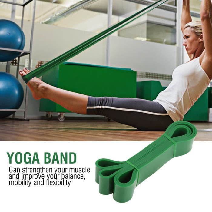 Bande /élastique de Yoga 4 Couleurs Latex Pull Up Resistance Fitness Bandes /élastiques de Yoga Sangle /élastique Boucle dexercice