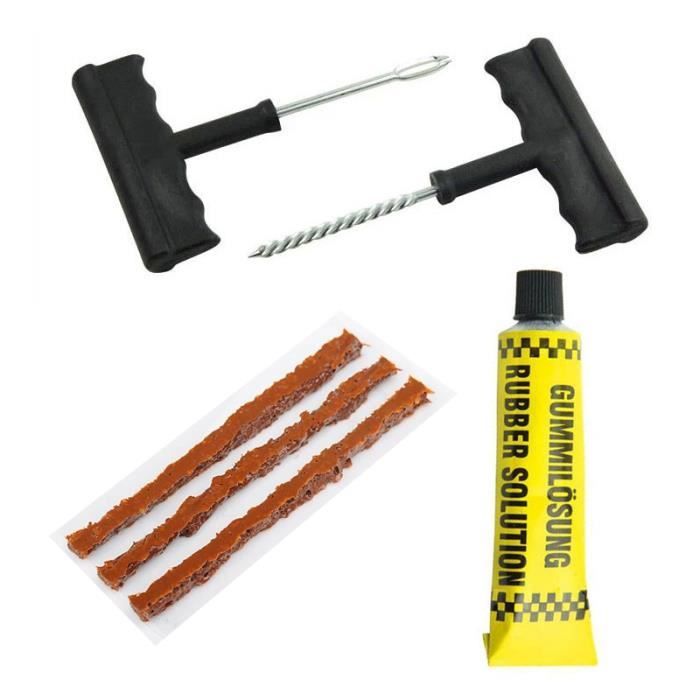 Kit d'outils de réparation de crevaison de colle de bande de