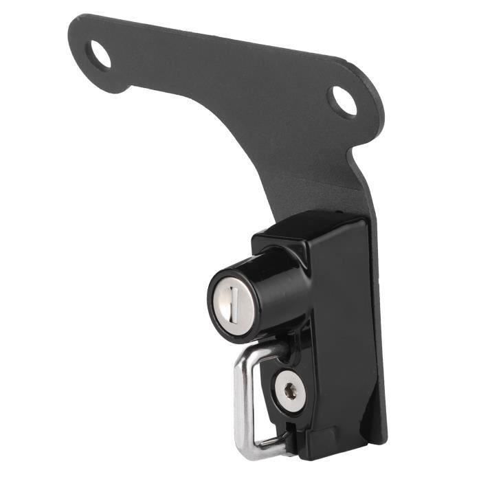Extension Verrou Casque Moto PEVRUAY - Sangle Antivol Avec Anneau D En Acier Inoxydable Universelle