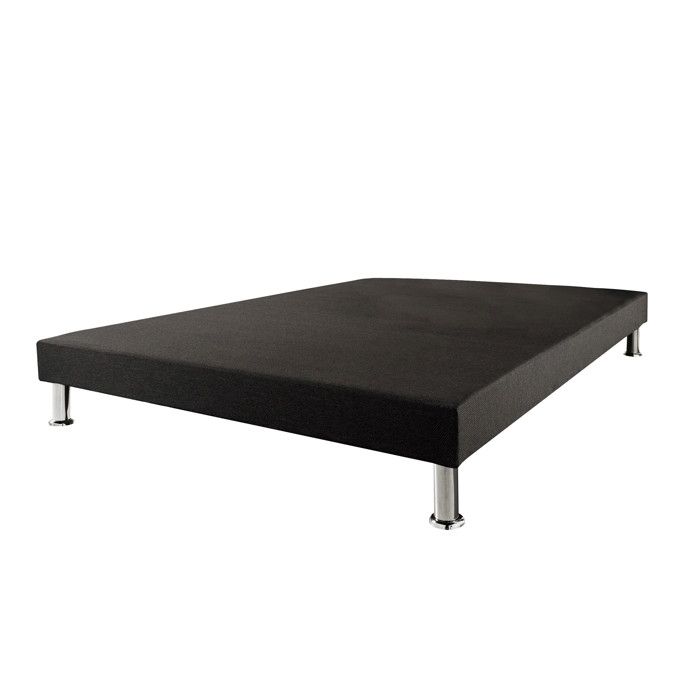 Sommier tapissier + jeu de pieds 140x200 Deco 10 lattes Sommier tapissier + jeu de pieds 140x200 Deco 10 lattes