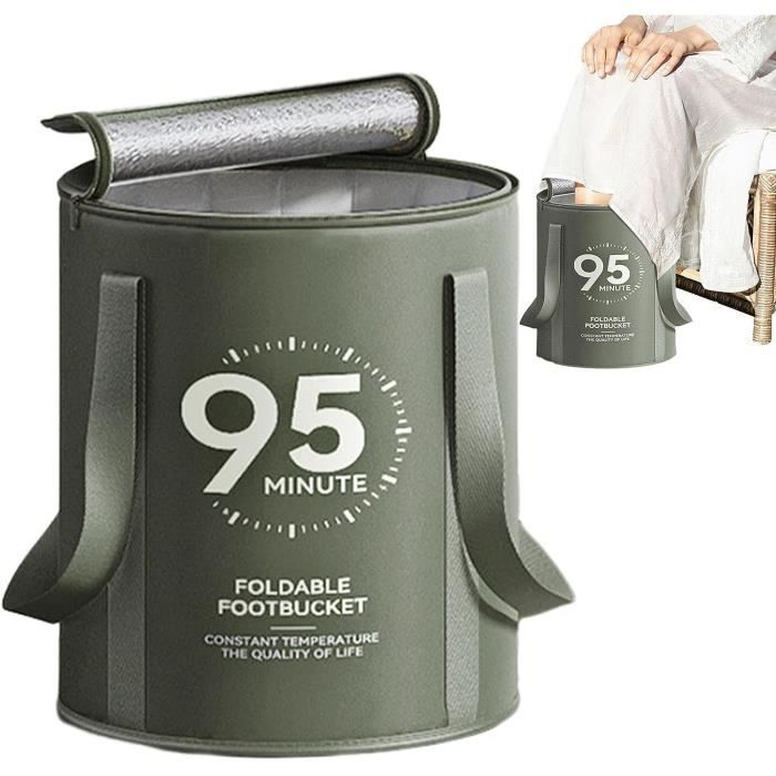 Poubelle De Lavage Pliable Wakeman - Seau Multi-Usage Camping - Neuf