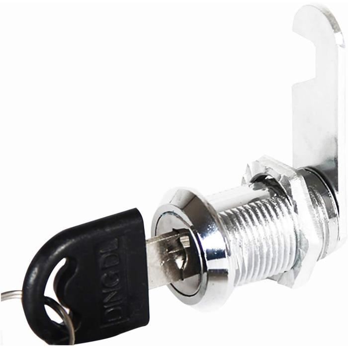 Cylindre De Serrure 16 Mm IBFM 151 - Pour Casier, Boîte Aux Lettres Ou Armoire - Installation Facile