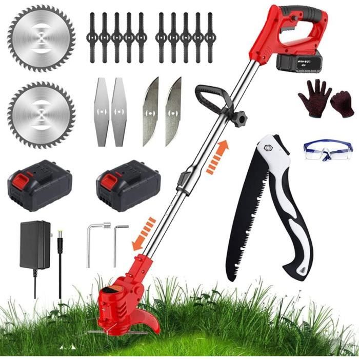 TONDEUSE À GAZON Sans Fil Débroussailleuse électrique Débroussailleuse Tondeuse Pour Makita 18 V