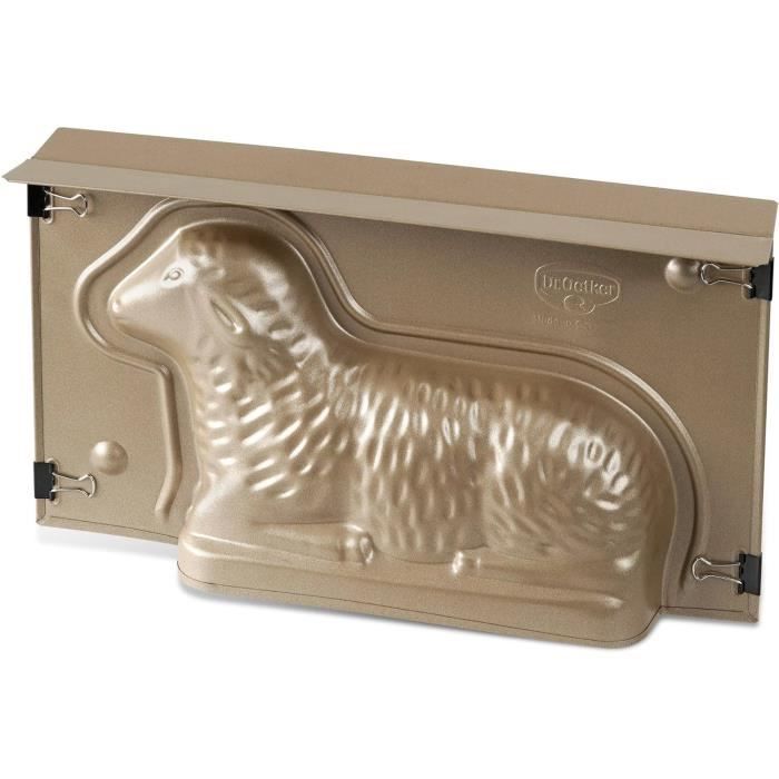 Moule à Gâteau Agneau Dr Oetker - Pour Pâques - Anti-adhésif - Acier Inoxydable - 27,5x15cm