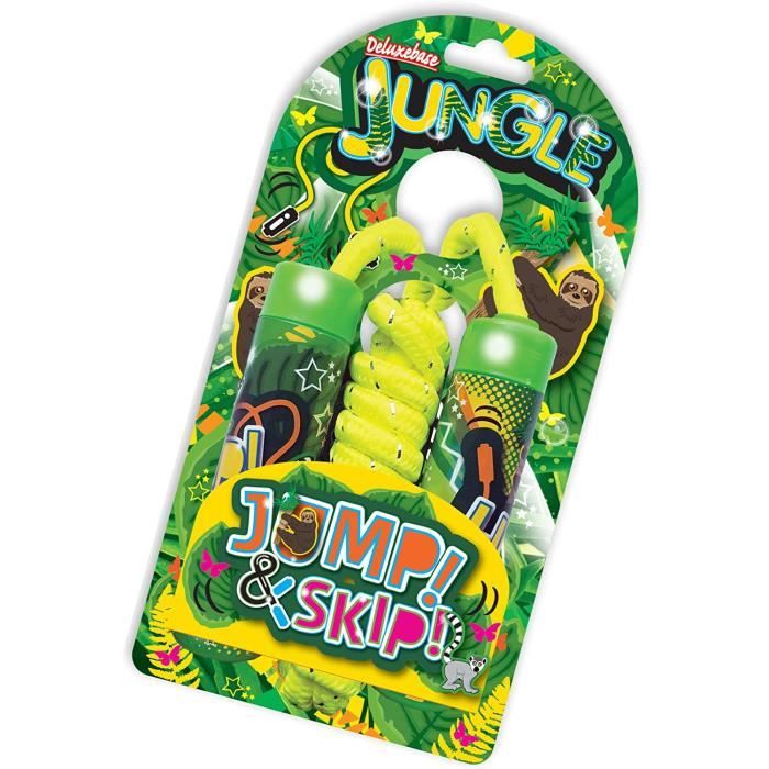 Corde à Sauter Deluxebase Jump & Skip - Motif Licorne, Corde Douce Pour Enfants, Sport Et Fitness