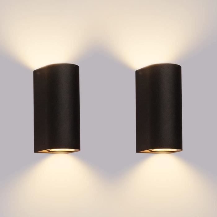 Applique extérieure LED Noir Métal 89 cm Moderne…