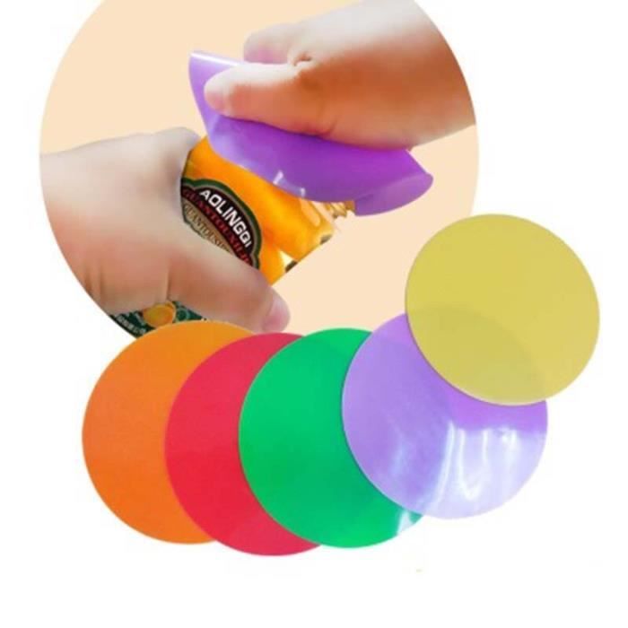 Lot De 8 Ouvre-bocaux En Silicone Antidérapant – Coussins De Préhension Souples, Résistants à La Chaleur – Pour Seniors, Femmes, Et Toutes Les Personnes Qui Galèrent Avec Les Couvercles