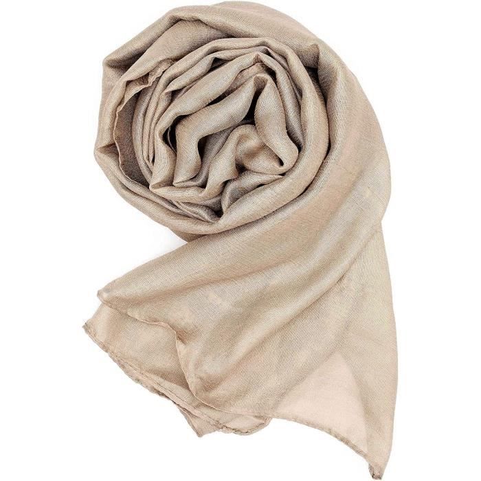 Écharpe en Cachemire Taupe | Doux Cachemire