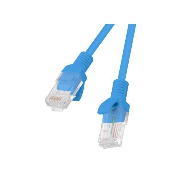 lanberg pcu510 cc-1000 B Câble de réseau Cat. 5e UTP 10 m Bleu - PCU5-10CC-1000-B