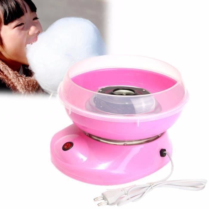 Electric cotton candy machine Candy Floss Maker ménage À faire soi-même Rose 450 W Cuisine