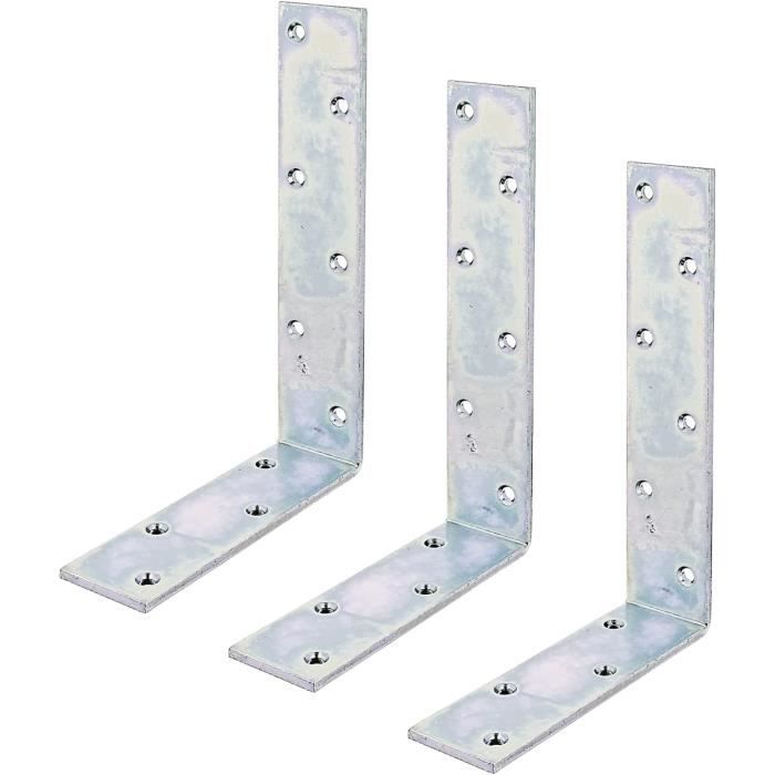 8 Protections D'angle Galvanisées Tiazza - Pour Boîtes Outils/coffres