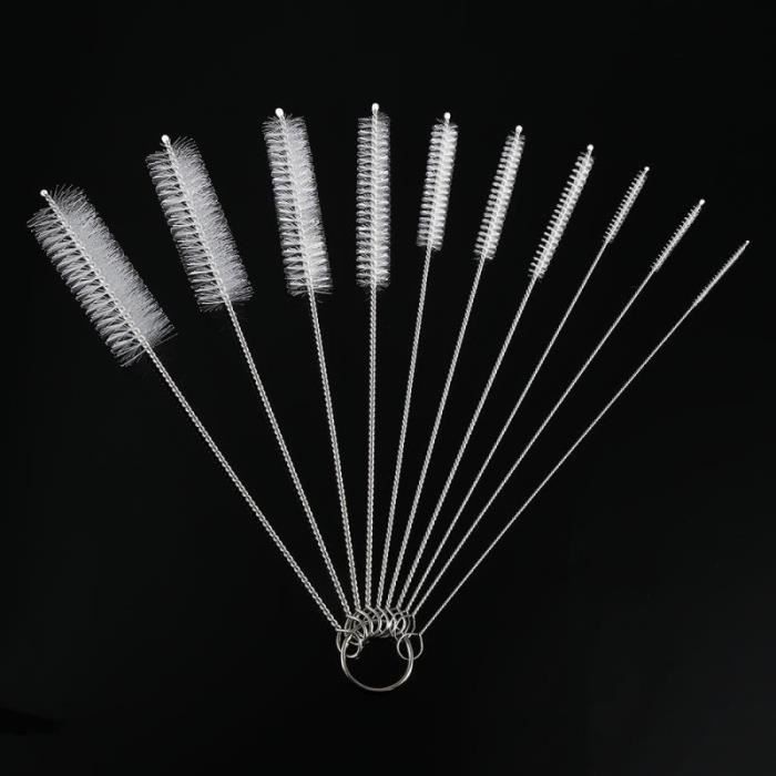 Jeu De 11 Brosses De Nettoyage McCulloch MC1245 - Nylon Et Fil - Neuves D'origine Pour Nettoyage Puissant