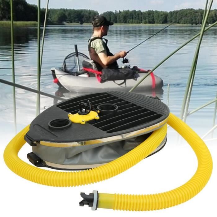 Pompe à Pied Portable Pour Bateau Gonflable, Kayak, Matelas - Double Action Rapide & Puissante