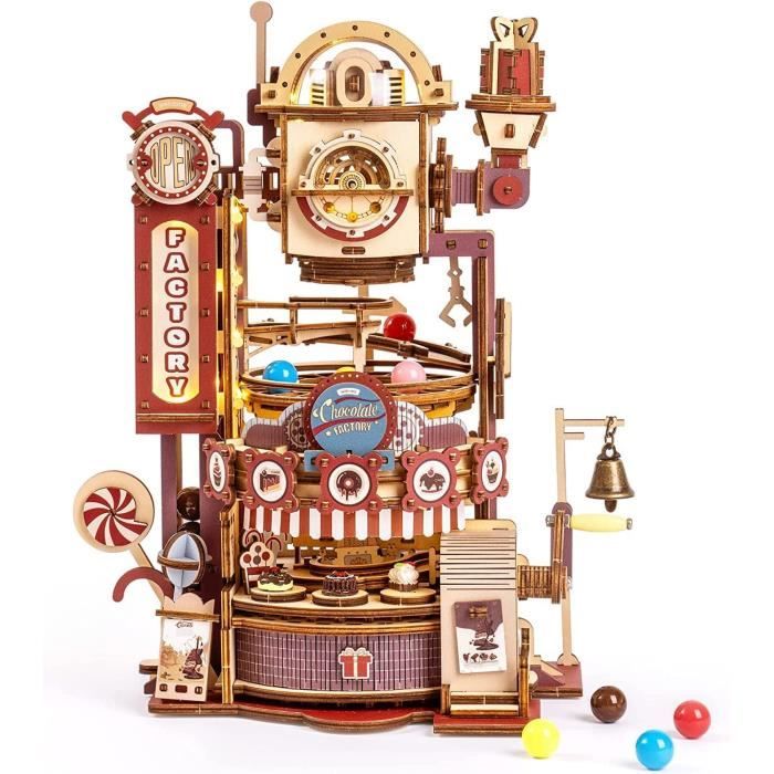 Ugears STEM - Maquette en Bois à Construire - Puzzle 3D Bois avec